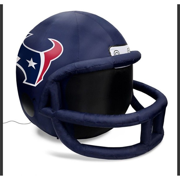 Logo Brand Officially Licensed NFL 4' Inflatable Helmet Houston Texans - Picture 3 of 3